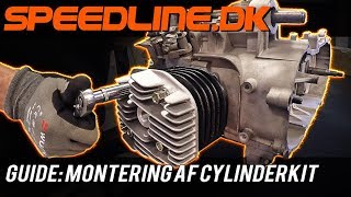 Guide til montering af cylinderkit  Guide How to mount a cylinder kit  Speedlinedk [upl. by Ladew963]