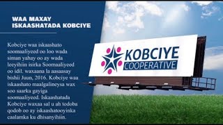 Soomaaliyeey Caqligiina ha Shaqeeyo oo Fadhiga ka Kaca Kobciye Cooperative [upl. by Lodie]