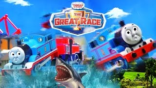 Thomas The Great Race Full Remake Scenes  Thomas and Friends Movie [upl. by Yerfej]