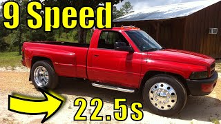 In The Red  95 Dodge Ram 3500 Cummins 9 Speed Roadranger RestoMod [upl. by Cormier]