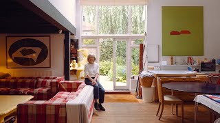 Inside The ArtFilled HomeStudio This Textile Designer Has Rented For 48 years [upl. by Llertnov]