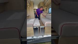 How To Make Up A Pull Out CamperVan Bed 🛌 shorts [upl. by Murvyn]