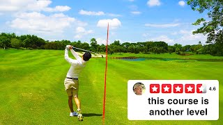 I played a Top 5 Golf Course in Thailand Funny Caddies [upl. by Nadabb]