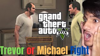 Trevor And Michael Fight In Gta5 😮🤯7 [upl. by Neukam]