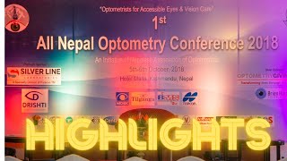 First All Nepal Optometry Conference ANOC18 Highlight Video [upl. by Gearalt703]