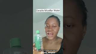 CeraVe Micellar Cleansing Water Review  cerave ceravereview ceraveskincare skincare facecare [upl. by Hearsh750]