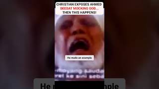 Christian EXPOSES Ahmed Deedat MOCKING God Then THIS HAPPENS  Sam Shamoun [upl. by Avraham618]