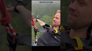 This is mind blowing bungee jumping shorts [upl. by Landbert]