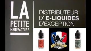 Liquides FR Magister et Brise de Zeus  Curieux la petite manufacture [upl. by Nnylanna]