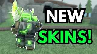 RANKING EVERY NEW MISSION SKIN  SHOWCASE  REVIEW  Tower Defense Simulator UPDATE [upl. by Kiker838]