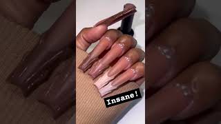 Super long nails nailart nails acrylicnails longnails [upl. by Eeraj]