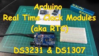 5 Arduino compatible Real Time Clock modules RTC  DS1307 amp DS3231 [upl. by Kamin]