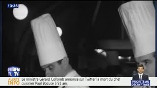 Le chef cuisinier Paul Bocuse est mort à 91 ans [upl. by Okimuk]