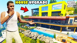 Franklins Biggest Ultra Luxury Millionaire House Upgrade in GTA 5  SHINCHAN and CHOP [upl. by Nosrac]