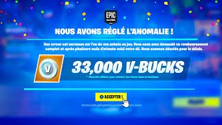 Fortnite REMBOURSE 245 MILLIONS de SKINS  Comment se faire rembourser [upl. by Etac]