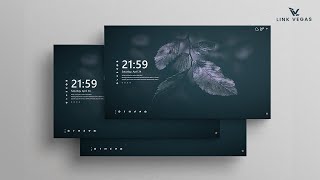 Give Your Desktop The Wow Factor  Elegant Clean Look 2021  Windows 10 Customization  Rainmeter [upl. by Deirdra531]