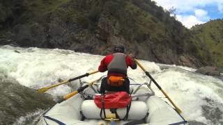 Rafting the Tuolumne River  Clavey Falls 3k [upl. by Winser]