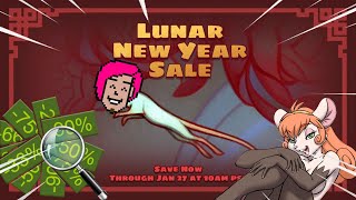 Steam Lunar New Year Sale Top Ten Deals 2020  SKYLENT [upl. by Aneek]