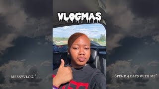 VLOGMAS🎄  SPEND FEW DAYS WITH ME SouthAfricanYoutuber  messyvlog  shopping  umgidi amp etc [upl. by Trip]