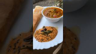 Home made sambar recipe for dosaidli Easy way of making sambarshorts ytshorts southindian [upl. by Munniks]