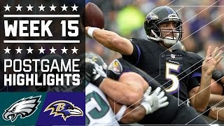 Eagles vs Ravens  NFL Week 15 Game Highlights [upl. by Aneroc]