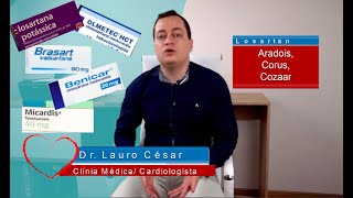 Losartan Aradois Corus Valsartan Olmesartan e família [upl. by Gnoud]