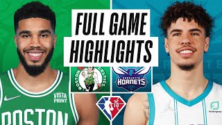 CELTICS at HORNETS  FULL GAME HIGHLIGHTS  October 25 2021 [upl. by Mendive839]