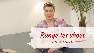 Vous avez 50 paires de chaussures  Voici LA technique pour les ranger [upl. by Alanna775]