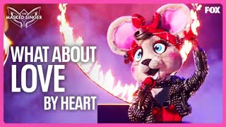 Anonymouse Performs “What About Love” By Heart  Season 10 Kickoff  The Masked Singer [upl. by Oppen]