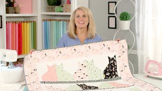 How to make a quilt sleeve to display a quilt [upl. by Dole314]