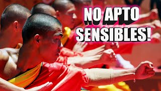 El Poder de los Monjes Shaolin NO APTO SENSIBLES [upl. by Rebmaed]