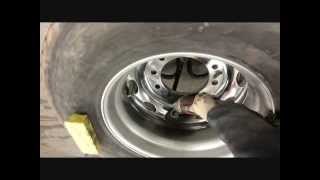 sanding and polishing aluminum rim [upl. by Tracee555]