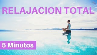 Relaja CUERPO y MENTE  Meditacion Corta 5 Minutos [upl. by Terr]