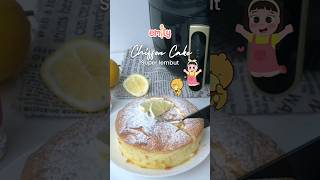 Resep Chiffon Cake Masak Pakai Air Fryer [upl. by Ecirtam]