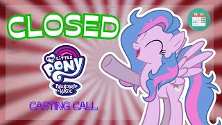 CLOSED MLP Audio Drama Casting Call  quotCorrupted Consequencesquot Ep4 [upl. by Pittman]