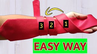 Tuto  Comment faire un noeud de cravate simple et rapide  How to Tie a Tie [upl. by Walrath469]