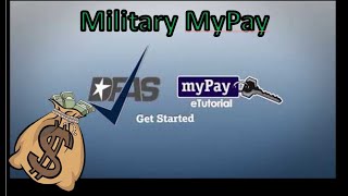 First Log in DFAS myPay New to myPay Get Started  Paycheck [upl. by Irv]