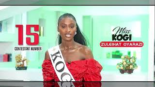 Miss Universe Nigeria 2024  Meet Miss Kogi Zuleihat Oyarazi [upl. by Ojillib]