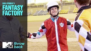 Ostrich Race Official Throwback Clip  Rob Dyrdeks Fantasy Factory  MTV [upl. by Bonnette]