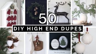 50 DIY CHRISTMAS HIGH END DUPES ON A BUDGET [upl. by Riha]