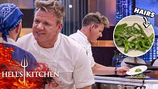 Chef Ramsays Fuming as Customer Finds Two Hairs in Her Salad  Hells Kitchen [upl. by Luben]