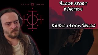 SUNDOWNING FINALE  STUDIO  THE ROOM BELOW DOUBLE FEATURE  Sleep Token  Blood Sport REACTION [upl. by Andrei]