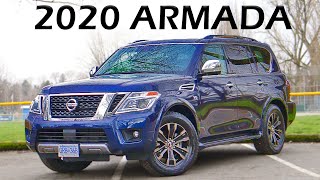 2020 Nissan Armada Review  Big So Big But [upl. by Margarethe]