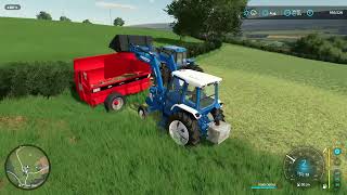 FS22  MOSS VALLEY 15  MUCK SPREADING PART 1 [upl. by Olin]