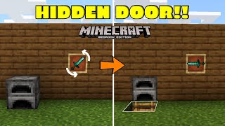 Minecraft Bedrock  Vault Door Tutorial [upl. by Sandie]