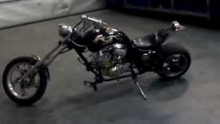 walkaround streetlegal mini chopper vtwin 50cc [upl. by Vipul]