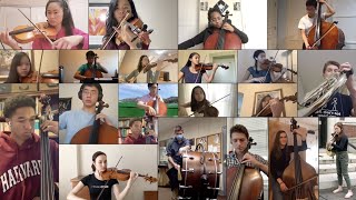 CS50 Theme 2020 performed by HarvardRacliffe Orchestra composed by Jacob Lurye [upl. by Inaflahk]