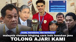 quotPadahal Statusnya Belum Pro Tapi Kualitasnyaquot Malaysia Vietnam Bingung Cara PSSI Temukan Jens [upl. by Hcirteid199]