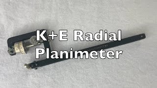 1920s Radial Planimeter Review  HowTo [upl. by Llerrah67]