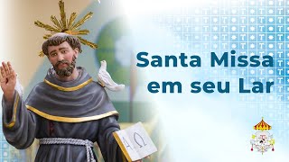 QuartaFeira Santa Missa em seu Lar  09 de Outubro de 2024 [upl. by Aerdied]